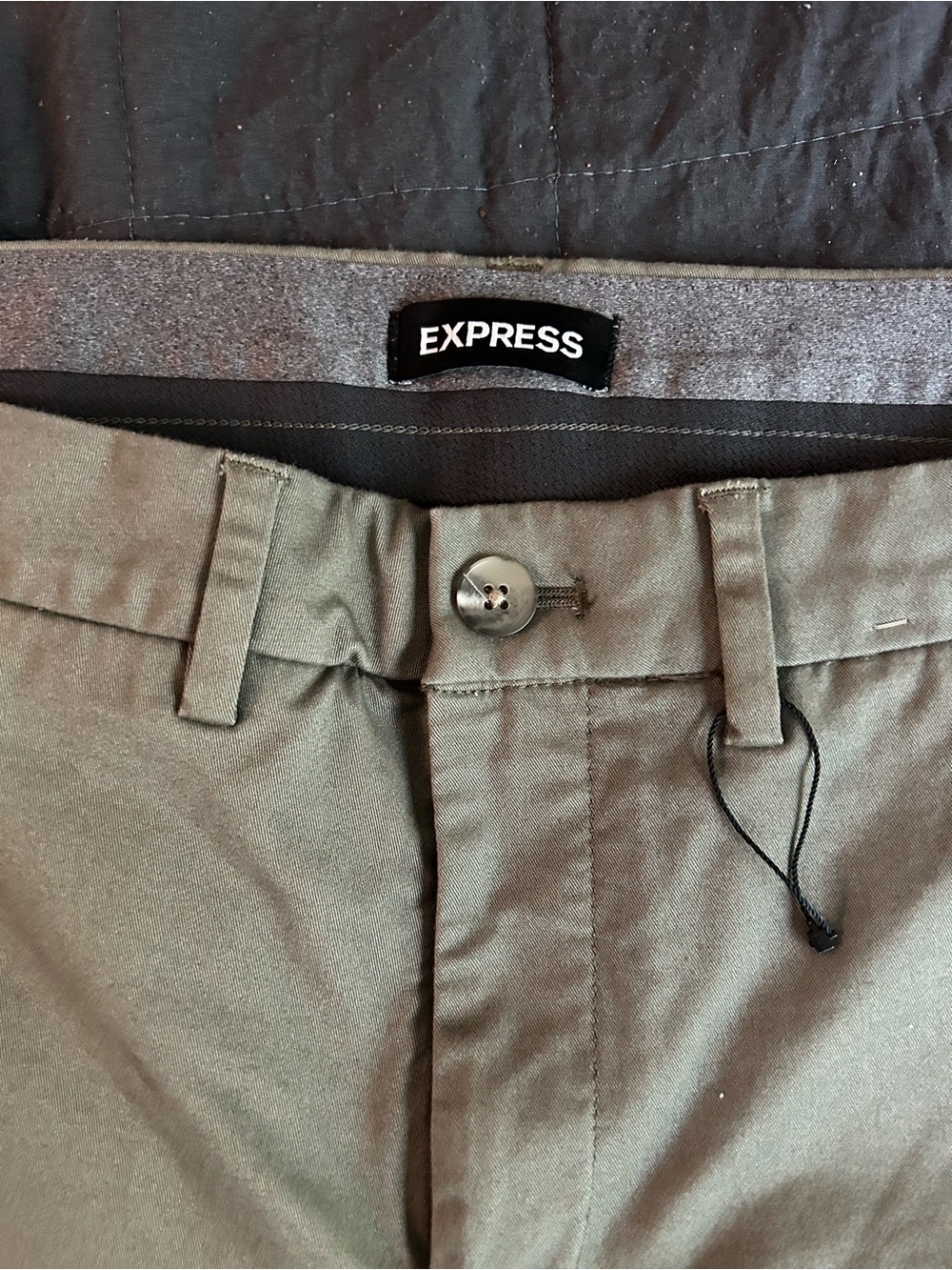 Express Men’s Olive Green Chinos